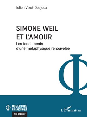 cover image of Simone Weil et l'amour